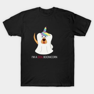 I'm a Dog Boonicorn Cute Ghost Unicorn T-Shirt
